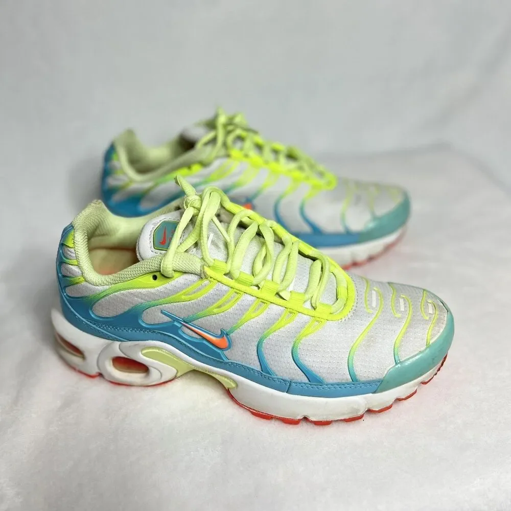 Nike Air Max Plus TN Multi-Color Size 5Y Youth Sneakers Retro OG Running Shoes